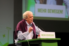 15:11:2008 - Hans-Christian Ströbele auf dem Bundesparteitag der Grünen in Erfurt