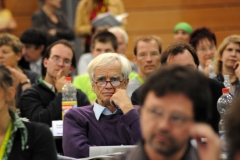 15:11:2008 - Hans-Christian Ströbele auf dem Bundesparteitag der Grünen in Erfurt