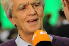 15:11:2008 - Hans-Christian Ströbele auf dem Bundesparteitag der Grünen in Erfurt